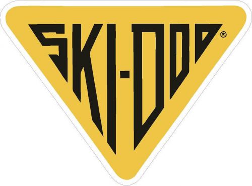 #681 (1) 3" ski-doo racing bee skidoo bombardier vinyl decal laminated stickers