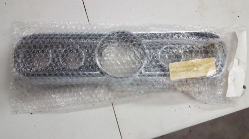 1966 mustang standard black instrument bezel