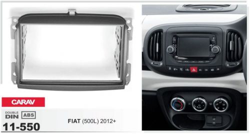 Carav 11-550 2din car radio dash kit panel for fiat (500l) 2012+