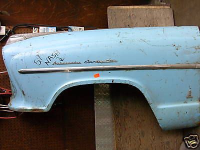 1957 nash ambassador front fender left