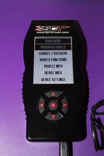 Sct flash x4 7015 ford performance programmer increase hp &amp; torque - model sctx4