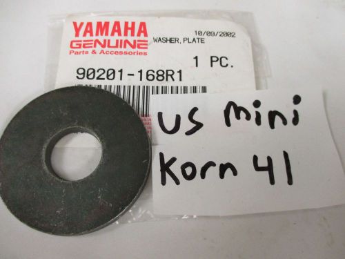 Nos yamaha yfm250 yfm400 plate washer 90201-168r1-00