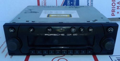 Porsche 911 996  cdr-220 radio cd player w/face panel 98 99 00 01 02 03 04