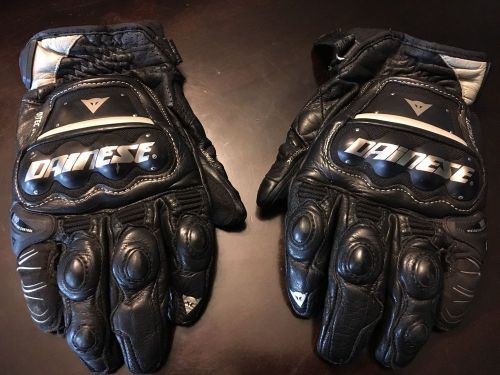 Dainese guanto 4 stroke black men&#039;s short motorcycle glove - medium