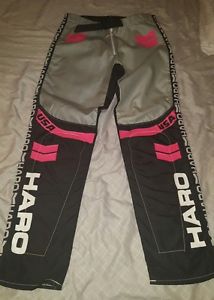 Haro bmx pants - black/grey padded legs - size 30