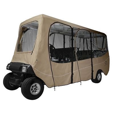 Classic accessories 40-051-345801-00 fairway golf car enclosure- extra long roof