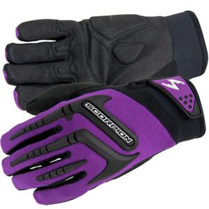 Scorpion skrub womens gloves purple