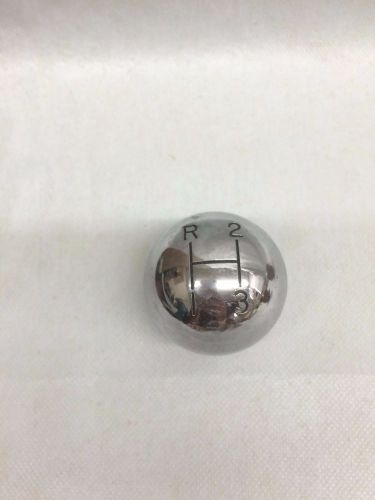 Vintage chrome cal custom heavy gear shift knob