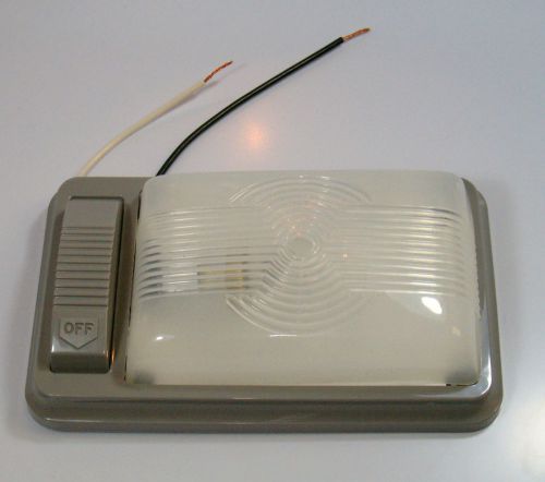 -progressive dynamics 12v ceiling dome light rv, truck, camper rv boat-ul137i