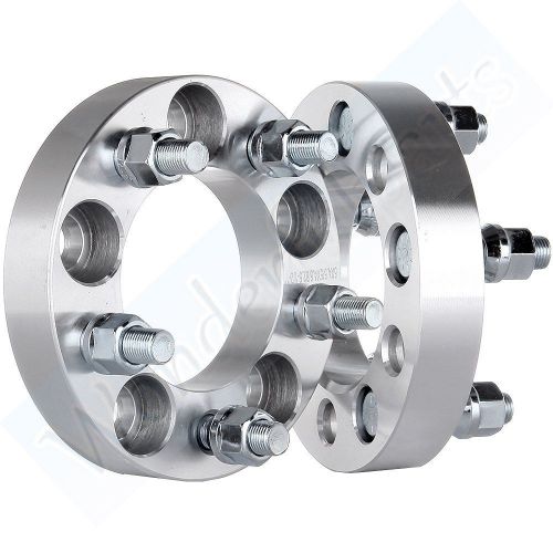 2x | 2&#034; | 5 x 4.5 to 5x4.5 | wheel spacers 82.5mm | bolt on | 1/2&#034; x 20 adapters
