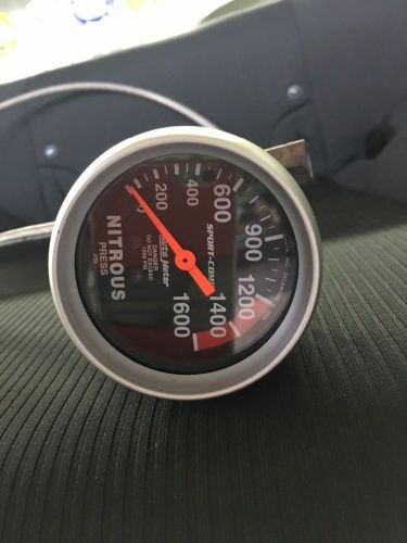 Auto meter nitrous pressure gauge sport comp no reserve nos
