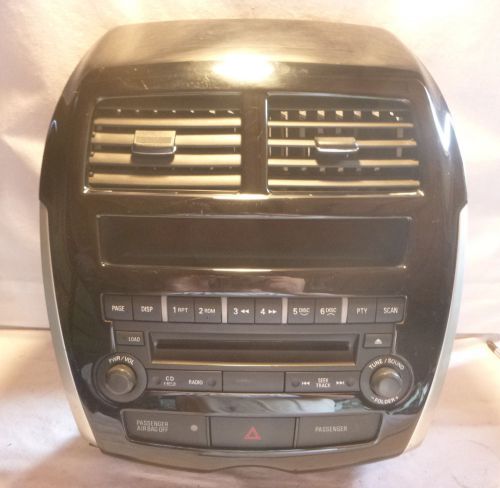 11 12 13 14 mitsubishi outlander face plate replacement 8002a917xa z18447