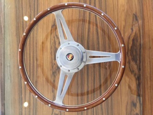 15&#034; moto-lita steering wheel w/porsche hub