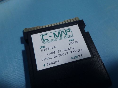 C-Map Electronic Chart Cartridge Lake St. Clair Including Detroit River USED, US $100.00, image 1