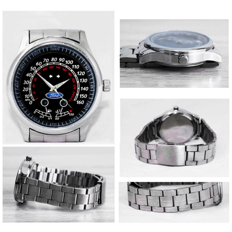 Hot item! ford s-max speedometer style custom sport metal watch