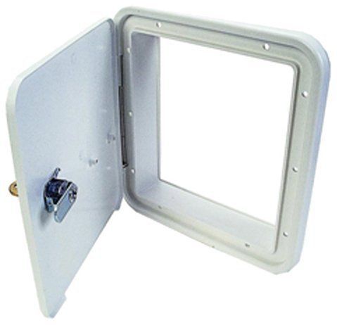 Jr products 21102-a polar white multi-purpose hatch
