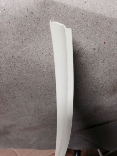 1" x 100 ft beige vinyl trim molding screw cover rv boat camper trailer