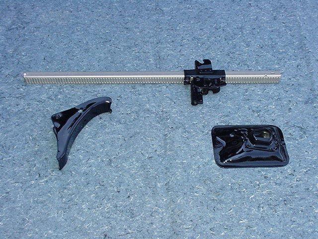 1955-56 chrysler bumper jack,  restored, mint !!! 