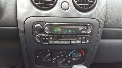 02-06 dodge chrysler jeep radio cd cassette p56038586ah oem