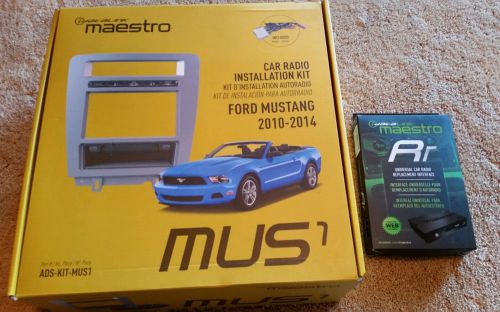 Ads maestro ads-kit-mus1 ads-mus1 instal kit mustang 10-14 w/ ads-mrr  interface