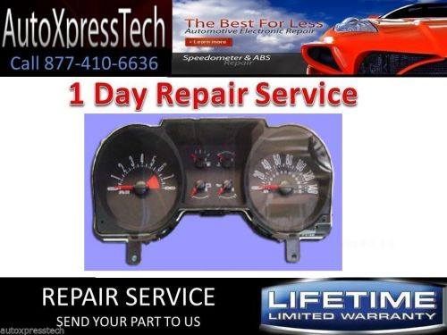 2006 ford mustang instrument panel gauge cluster speedometer 1 day fast repair