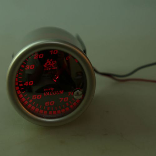 Universal 2&#034; 52mm colorful turbo boost vacuum car digital led lights gauge meter