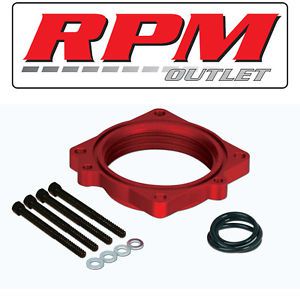 AIRAID 300-631-1 RED THROTTLE BODY SPACER FOR 2009-2015 DODGE RAM 2500 3500 5.7L, US $139.64, image 2