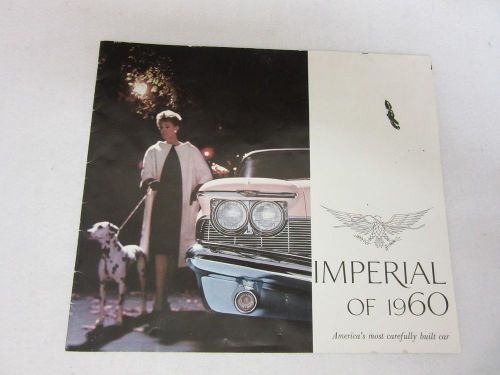 1960 imperial crown lebaron full line sales brochure original   (a16)
