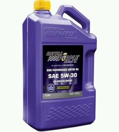 Royal purple synthetic motor oil 5w-30 5 qt.