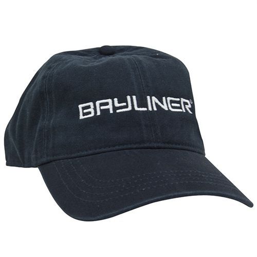 Bayliner boats navy blue unstructured cotton twill cap hat