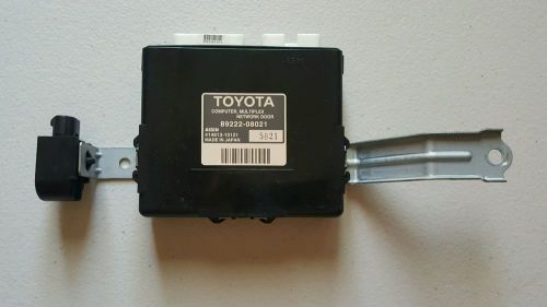 2004-2010 toyota sienna left  sliding door control module 89222-08010 oem 04 05
