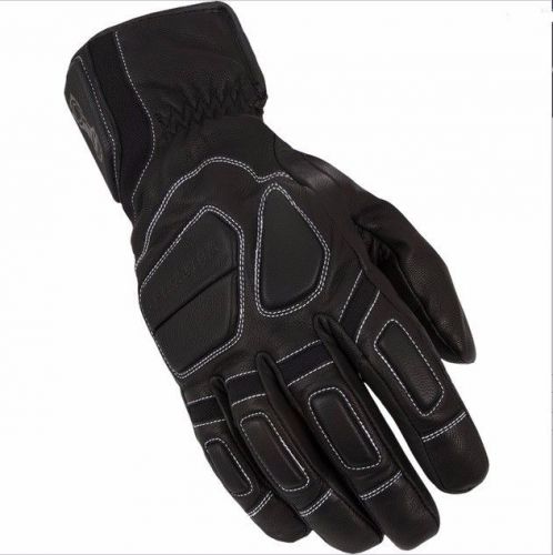 Motorfist gripper snowmobile gloves leather waterproof touch-screen mens x-large