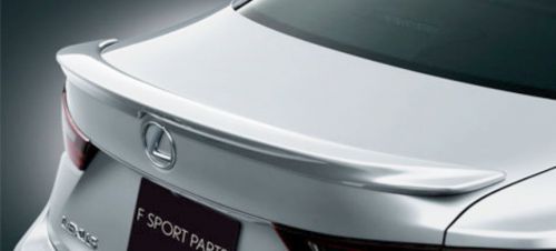 Lexus japan genuine is f sport rear trunk spoiler jdm is250 is350 is300h 2013-16