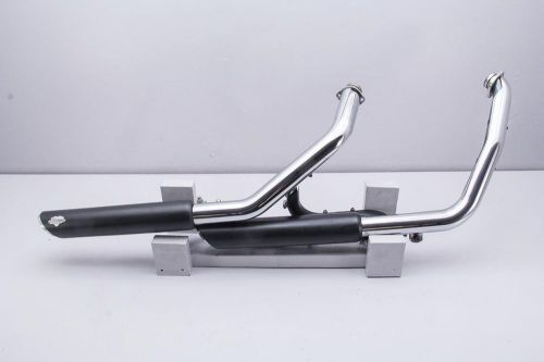 02 Harley Dyna Low Rider FXDL Exhaust Muffler Pipes VANCE & HINES SLIP-ON, US $294.95, image 1
