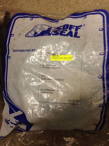 1968-69 camaro firebird roof rail weatherstrip soff seal 3013