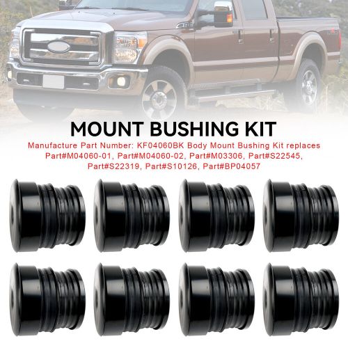 Silicone Body Mount Bushing Kit fit Ford F250 F350 08~2016 Super Duty Crew Cab, US $391.61, image 14