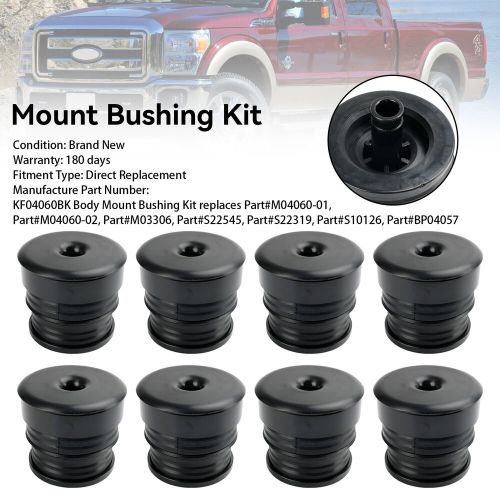 Silicone Body Mount Bushing Kit fit Ford F250 F350 08~2016 Super Duty Crew Cab, US $391.61, image 17