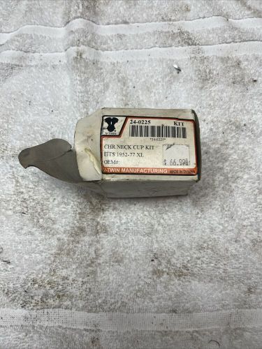 Harley xl fork neck cup conversion kit 1952-77 sportster 7/8" v-twin 24-0225,a2a