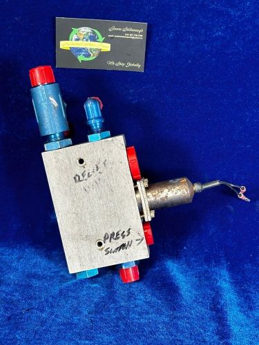 Sterer manifold assy - hydraulic (core) p/n: 9910188-3 , 52020-3  s/n: 730