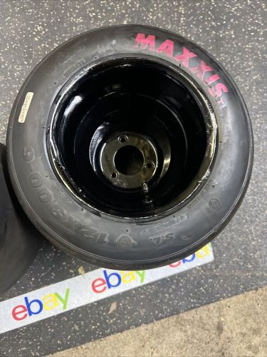 Two American pattern 6” diameter go kart racing wheels with tires Drift Trike, US $79.99, image 7