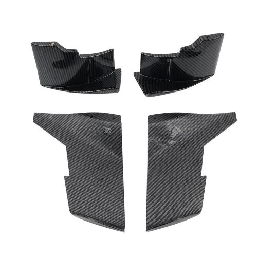 Front Winglets Aerodynamic Fixed Wing Fairing For KAWASAKI NINJA H2 R 15-23, US $, image 3