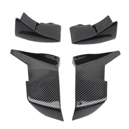 Front Winglets Aerodynamic Fixed Wing Fairing For KAWASAKI NINJA H2 R 15-23, US $, image 10