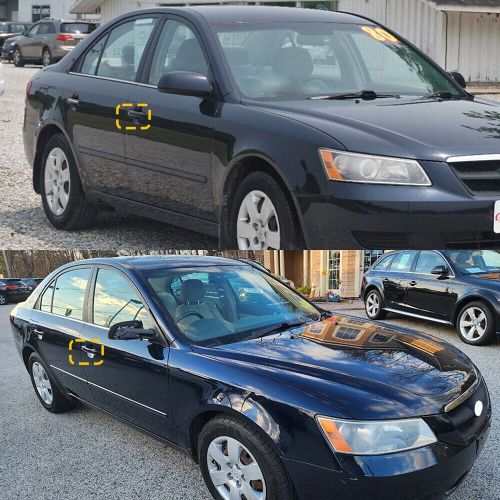 EXTERIOR DOOR HANDLE FOR 2006-2010 HYUNDAI SONATA FRONT LH DRIVER BLACK PLASTIC, US $15.99, image 5