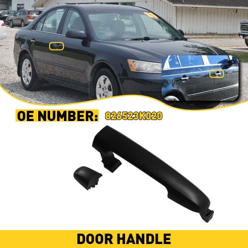 EXTERIOR DOOR HANDLE FOR 2006-2010 HYUNDAI SONATA FRONT LH DRIVER BLACK PLASTIC, US $15.99, image 13