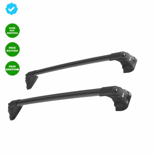 Fit Citroen BERLINGO 2019-2023 Roof Rack Cross Bars Black fix points Pair, US $185.00, image 13