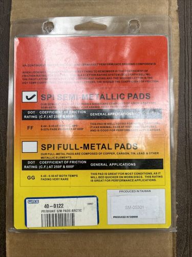 Sp1 - sm-05301 - brake pads, semi-metallic
