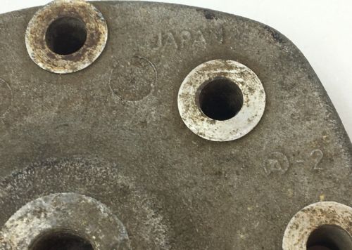 VINTAGE KAWASAKI SNOWMOBILE 440LC ENGINE CYLINDER HEAD 440/2A GOOD USED, US $35.00, image 3