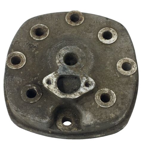 VINTAGE KAWASAKI SNOWMOBILE 440LC ENGINE CYLINDER HEAD 440/2A GOOD USED, US $35.00, image 6