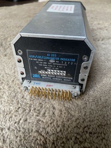 King KI 203 VOR/LOC/ Converter Indicator, US $275.00, image 2