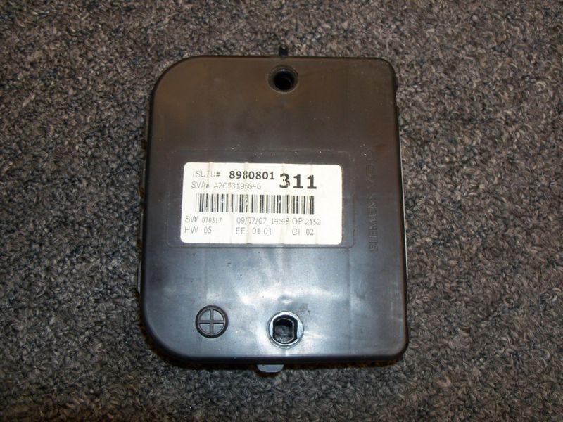 2007-2009 oem isuzu npr gas control unit 8980801311